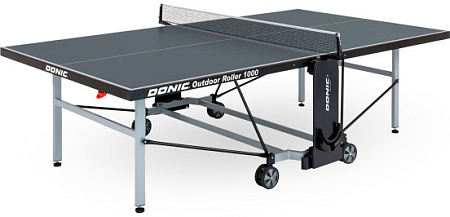 Теннисный стол Donic - Outdoor Roller 1000 Grey