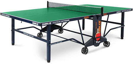 Теннисный стол Gambler - Edition (Всепогодный) Зелёный